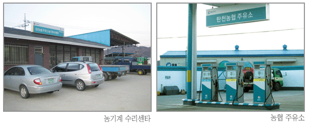 농기계수리센타, 농협주유소